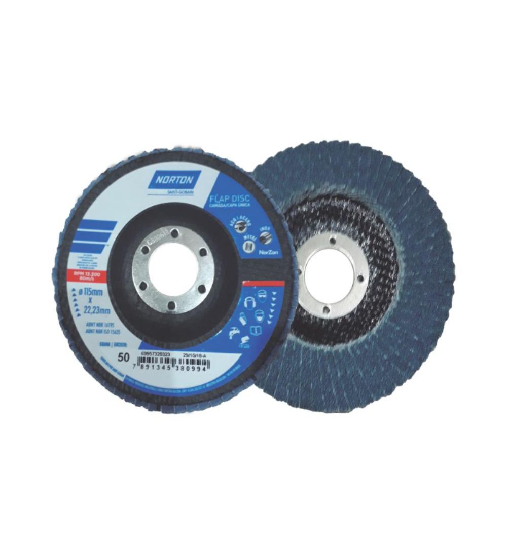 flap disco r822 norton 180mm 50